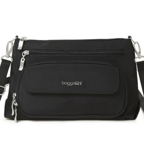 Baggallini Everyday bag— black w sand lining - Picture 1 of 2